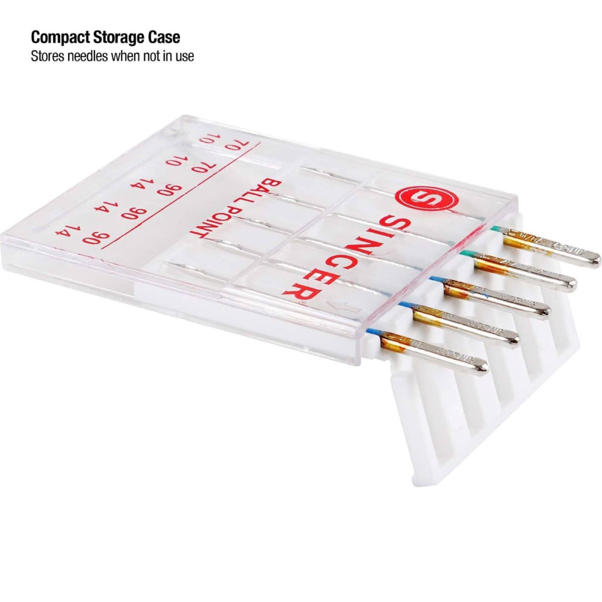 SINGER® Titanium & Standard Universal & Ball Point Sewing Machine Needles, 54ct.